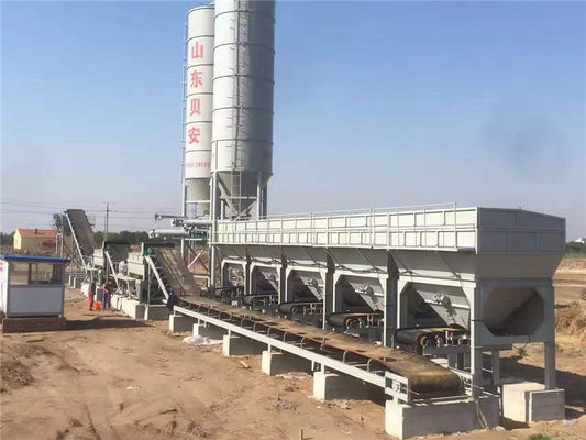 340KW স্টেবিলাইজড সয়েল মিক্সিং প্ল্যান্ট PLC রেলওয়ে নির্মাণের জন্য নিয়ন্ত্রিত